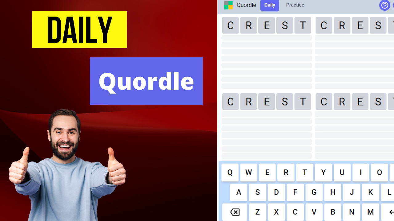 April 2022, Daily Quordle Fools Learn about the game's Crestalk